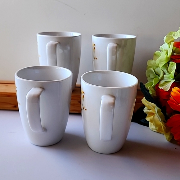 Set of 4 Corelle, Kobe Square Coffee/Tea Mugs. - Picture 3 of 8